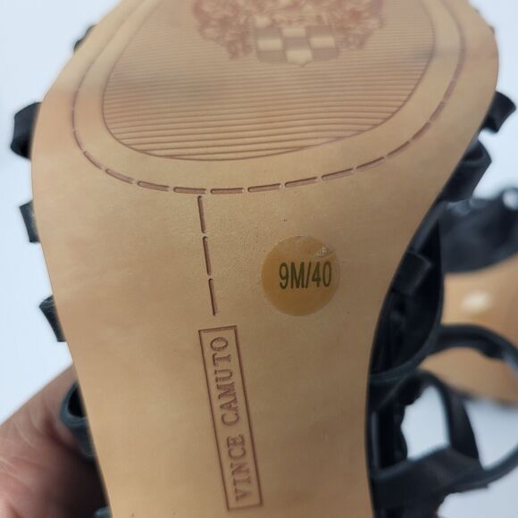 Vince Camuto Alaizah Braided Caged Woman's Sandal Back Size 9 US 40 EU - Picture 11 of 12